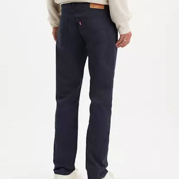 LEVI’S SLIM FIT FLANNEL PANTS Jeans Night Blue Men Size 29x30 045113110511 - Picture 6 of 10